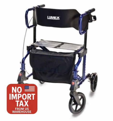 Lumex hybrid rollator - lumex,